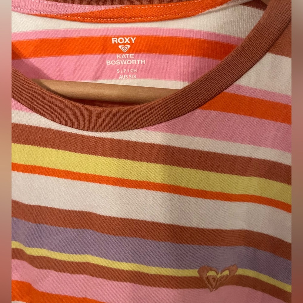 Roxy x Kate Bosworth Surf Knit Stripe Tee. - Picture 5 of 5